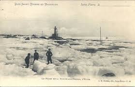 The territorial collectivity of saint pierre and miquelon (french: Iles Saint Pierre Et Miquelon Le Phare De La Pointe Aux Canons L Hiver Carte Postale Ancienne Et Vue D Hier Et Aujourd Hui Geneanet