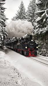 Pin By Andrea Kresova On Old Trains Steam Engines 1 Of 2 Winter Scenery Scenery Winter Scenes