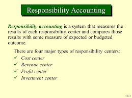 10 1 Decentralization Responsibility Accounting Performance Evaluation And Transfer Pricing Ppt Download