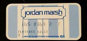 Per $1 spent on all princess purchases. Jordan Marsh Florida Credit Card Free Shipping Cc367 Princess Size Ebay