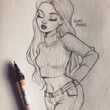 Sketching is the practice of drawing a rough outline or rough draft version of a final piece of art. 40 Drawing Ideas And Easy Tips Sky Rye Design