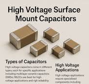 High Voltage Surface Mount Capacitors