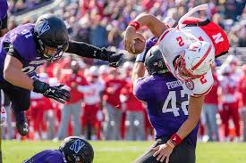 Northwestern quarterback kain colter, right, speaks while college athletes players association president ramogi huma listens. Northwestern Wildcats 2019 Football Preview Corn Nation