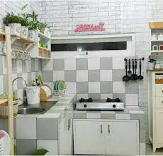 Kabinet dapur dan peralatan dapur & kompor. Cara Nak Hias Dapur Kecil Desainrumahid Com