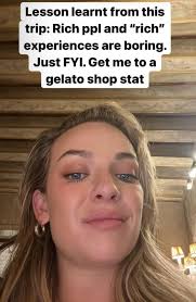 I'm bored of being rich, it's not exciting enough, I deliberately downgrade  my lifestyle so I can experience being poor