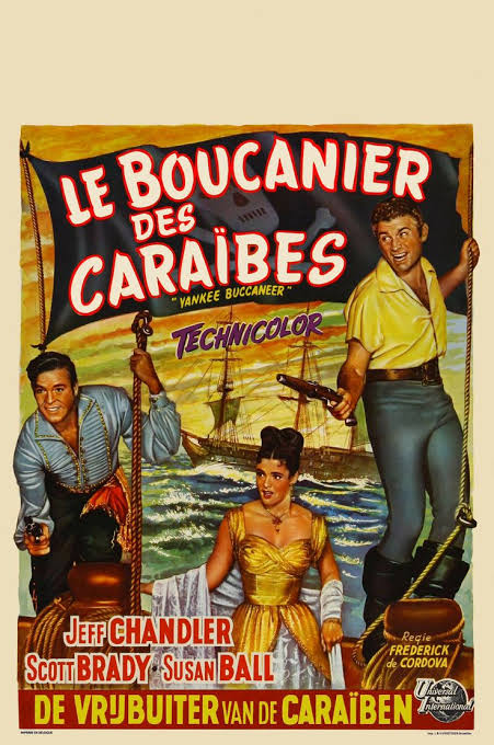 Yankee Buccaneer (1952) | Cartaz, Filmes, Atores americanos
