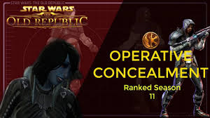 With surgical strikes and stealthy maneuvering the republic won't know what hit them. Swtor Operative Pvp Level 70 Concealment Ranked Youtube