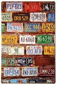 4.5 out of 5 stars. Buy Erlood License Plate Vintage Home Decor Wall Tin Sign 12 X 8 Online At Low Prices In India Amazon In