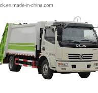 2022 Pabrik Model Baru 4X2 Mesin Diesel LHD 6cbm Truk Sampah Compactor  untuk Dijual