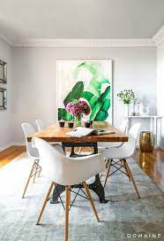 Banana Leaf Print Decor For The Home Apartment Dining Room Dining Room Inspiration Decor