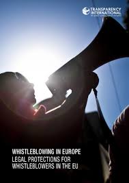 Different types of whistleblowing are protected under different u.s. Whistleblowing In Europe Legal Protections For Whistleblowers In The Eu By Transparency International Issuu