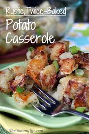 Rustic Twice Baked Potato Casserole Recipe Twice Baked Potatoes Casserole Baked Potato Casserole Recipes