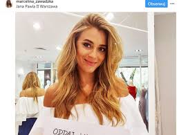 She is a polish beauty pageant titleholder who was crowned miss polonia 2011 and represented her country in. Marcelina Zawadzka Hejtowanna W Sieci Wszystko Przez Wsparcie Akcji Charytatywnej Eska Pl
