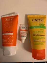 Sunscreen I Use That Are Not Korean Spf50 And Spf30 Uriage Avene Bariesun Euroskincare
