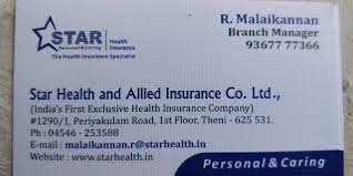 98 star health & allied insurance reviews. Star Health Allied Insurance Company Ltd Pankajam House Street Theni Insurance Companies In Theni Justdial