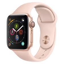 Black Apple Watch With Pink Band Apple Watch Series 4 Gps 40mm Gold Aluminum Case With Sport Band Pink Sand Black Apple Watch Silver Buy Apple Watch Apple Watch