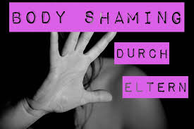 Whatever the nature of body shaming, it can. Body Shaming Durch Eltern Marshmallow Madchen