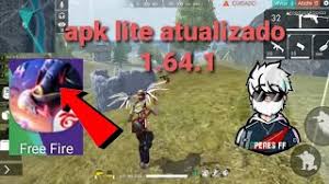 Free fire is the ultimate survival shooter game available on mobile. Free Fire Apk Lite Atualizado Na Nova Atualizacao 1 64 1 Sem Legs E Sem Travamentos Sen Ban Youtube
