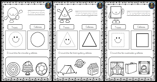 Si buscas juegos para imprimir gratis, aquí tienes unos cuantos. Fichas Pdf Para Trabajar Las Formas Geometricas Imagenes Educativas