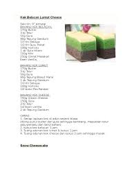 See more ideas about steamed cake, cake recipes, resep cake. Kek Belacan Lumut Cheese Coconut Milk Cakes