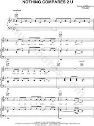 Home pop nothing compares 2 u. Sinead O Connor Nothing Compares 2 U Sheet Music In F Major Download Print Sku Mn0082563