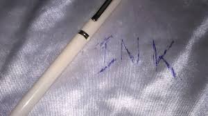 how to remove ink stains from clothes كيفية إزالة بقع الحبر من الملابس youtube