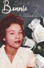 In loving memory of Bonnie Toone Weems