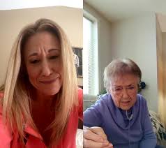 I am so blessed with technology as a grandma. We planned all month to  attend our grandchildren's sacrament program. Our plans didn't work out. I  was so bummed! Then they put the