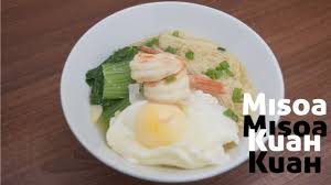 Sup misua oyong sangat cocok untuk menjadi menu makan sore anda. Traditional Chinese Noodle Soup Recipe Resep Mudah Membuat Misua Atau Misoa Kuah Youtube