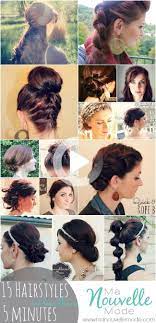15 Hairstyles You Can Do In Less Than 5 Minutes Hair Styles Long Hair Styles Hair Hacks Hair Styles Long Hair Styles Hair Beauty