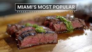 Choose a marinade or rub with flavors that work with the dish cover the steak in the marinade or rub. Miami S 1 Steak Skirt Steak Grilled Aka Churrasco Recipe Youtube