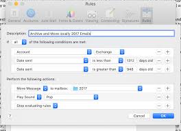 Mail rules in the mail app on your mac are robust and powerful but they no longer work well in a world where we get email on multiple devices. Apple Mail Rules Applying To Folders Oth Apple Community