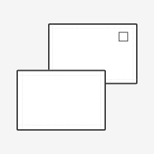 Use these with any card that requires a back side in postcard format with space for stamp and notes. Postcard Templates Download Free Templates At Uprinting