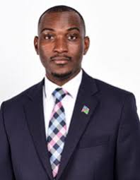 Andrew Jansen hands over the baton