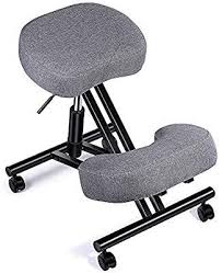 Amazon Com Superjare Adjustable Kneeling Chair Ergonomic Working Stool W 4 Cushion Office Home Ideal For Ne Kneeling Chair Chair Ergonomic Kneeling Chair