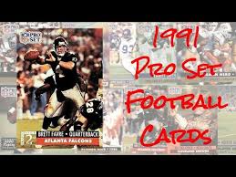 Cards 800o and 800d of pro set offensive and defensive rookies of the year emmitt smith and mark carrier are in the design of the 1991 cards. 1991 Pro Set Football Cards 10 Most Popular Youtube