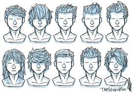 New Hairstyles Male By Thestupidfox On Deviantart Deviantart Hairstyles Male Thestupidfox In 2020 Drawing Hair Tutorial How To Draw Hair Drawings Pinterest