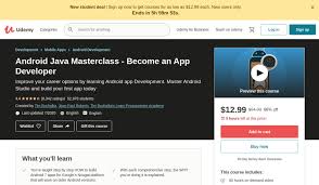 Follow their code on github. 9 Best Android Development Courses Classes And Tutorials Online