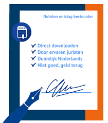Notulen Ontslag Bestuurder Verenigingen Nl