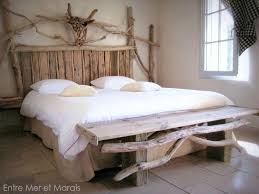 Miot nobis ebenisterie alencon dressing et tete de lit. Tetes De Lit En Bois Flotte Entre Mer Et Marais Creations En Bois Flotte Lit Bois Chevet De Lit Tete De Lit Bois