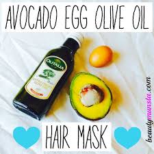 If you have thick or heavily processed hair, olive oil can help replenish the moisture that your hair needs to become healthy.1 x research source read on and learn how to restore your hair with a simple olive oil treatment! Avocado Egg And Olive Oil Hair Mask For Hair Growth Shine Beautymunsta Free Natural Beauty Hacks And More