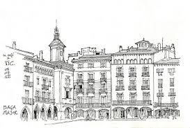 Vic Building Illustration City Sketch Landscape Background