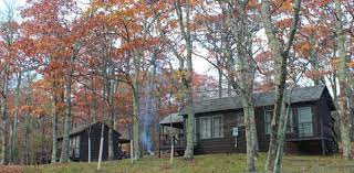 Here is an 1100 acre farm and hotel resort in the va blue ridge, cradled by two mountains and watered by two mountain fishing streams. Lewis Mountain Cabins Shenandoah National Park