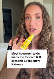 A must-have non-toxic product for cold & flu season is this Propolis Immune  Throat Spray by @Beekeeper's Naturals 🐝💛 Linked in bio if you haven’t  tried it yet!! 🔗 TRULY one of the best homeopathic, ...