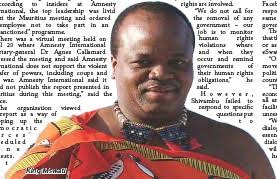 International funders alleged to be behind eSwatini 'winter revolution'