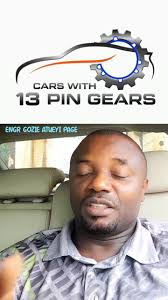 List of cars equipped with 13 pin gears and how to manage the failure.