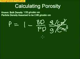 Calculating Porosity Youtube