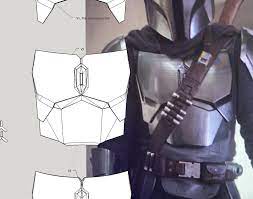 Mandalorian Inspired Beskar Chest Armor 3d Model For 3d Printing Mando Costume Prop Cosplay Mandalorian Cosplay Mandalorian Armor Mandalorian