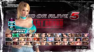 Mar 11, 2015 · for dead or alive 5 last round on the playstation 4, a gamefaqs message board topic titled best/fastest way to unlock costumes?. Dead Or Alive 5 Last Round Sarah Bryant All 22 Costumes Unlocked Unlock Details In Description Youtube