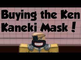 Dylan kaneki mask gimmick roblox. Buying The Ken Kaneki Mask 250 R Youtube